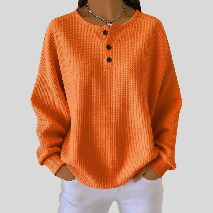 Sarah | Casual sweatshirt with collar