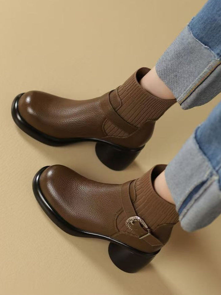 Sienna Fit Dual Strap Women’s Ankle Boots