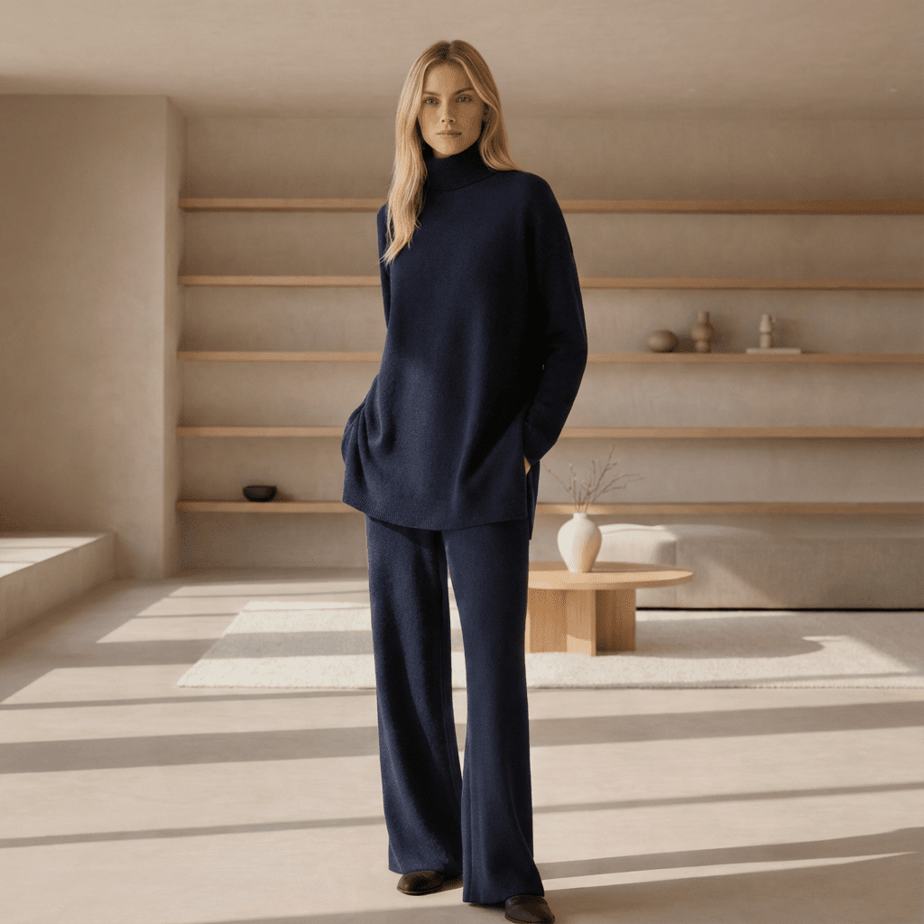 Arysa Knit Top & Pants Set