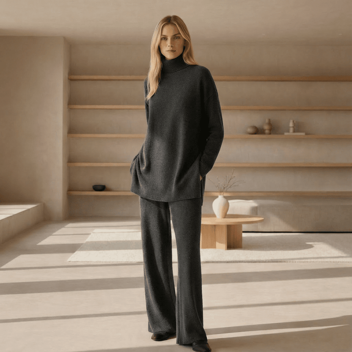 Arysa Knit Top & Pants Set