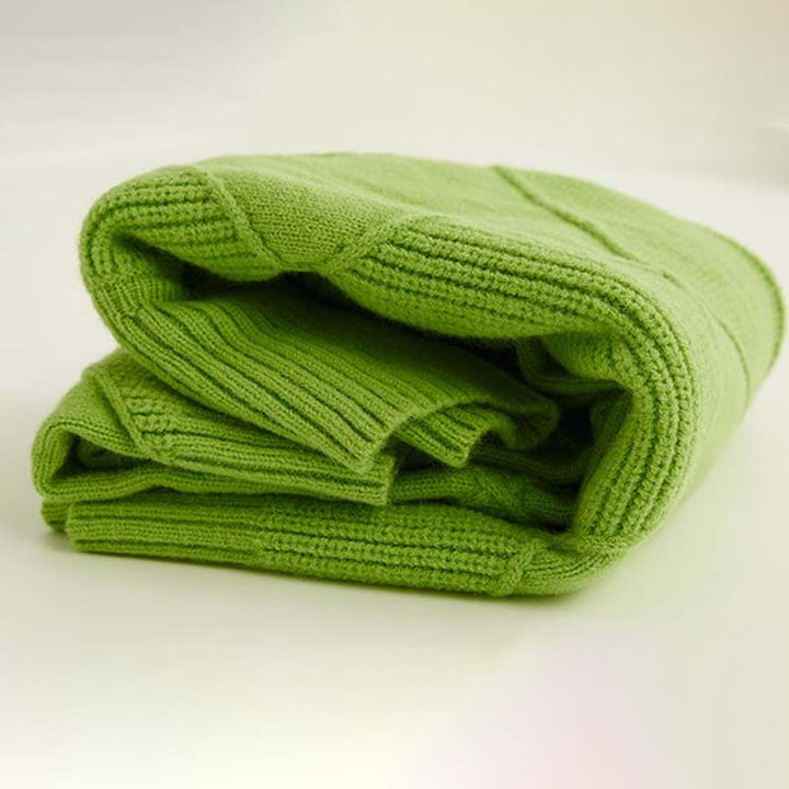 Scarlett™ | Textured Turtleneck Knit Sweater