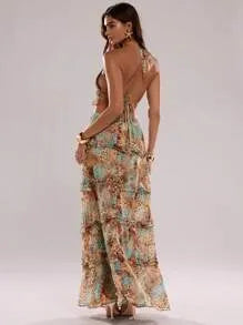 Leopard Luxe Ruffle Set