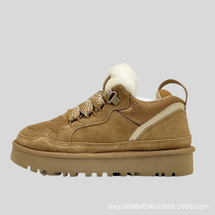 Chestnut Nova Cozy Fur-Lined Boots