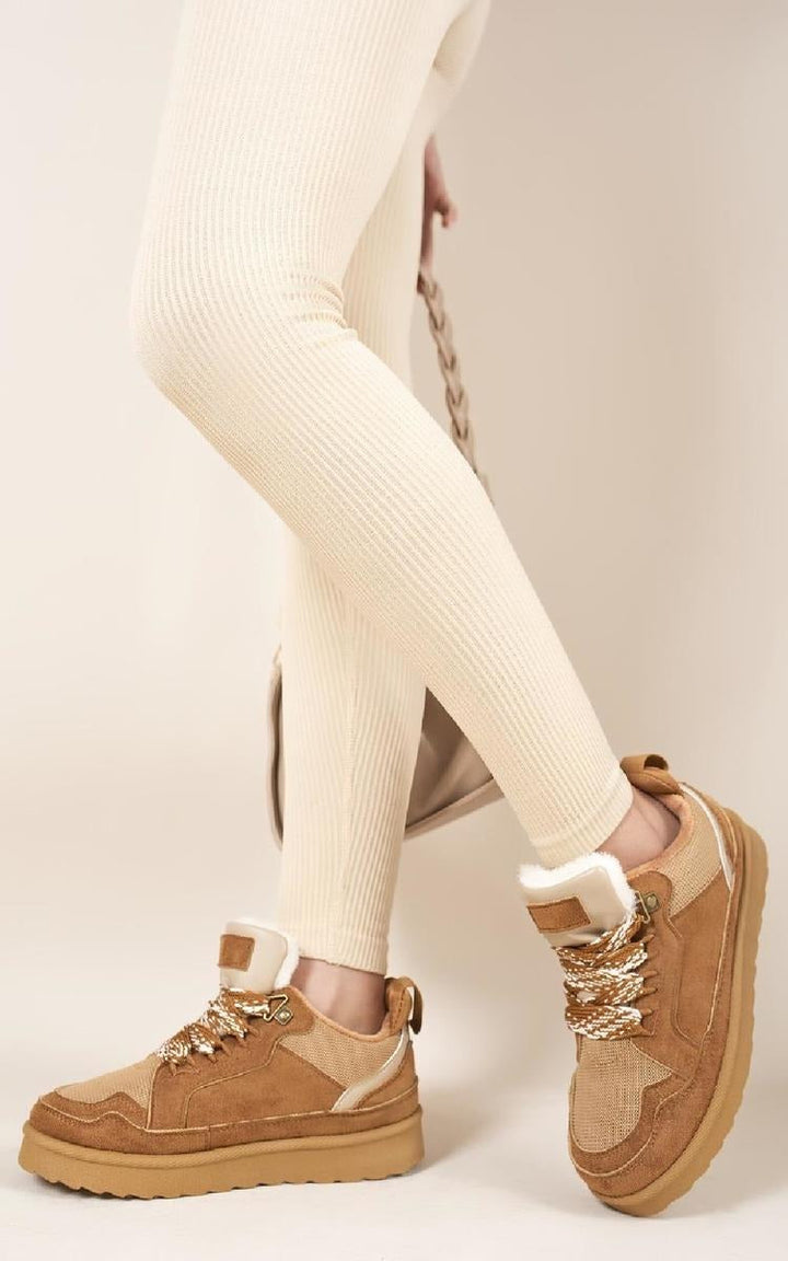 Chestnut Nova Cozy Fur-Lined Boots