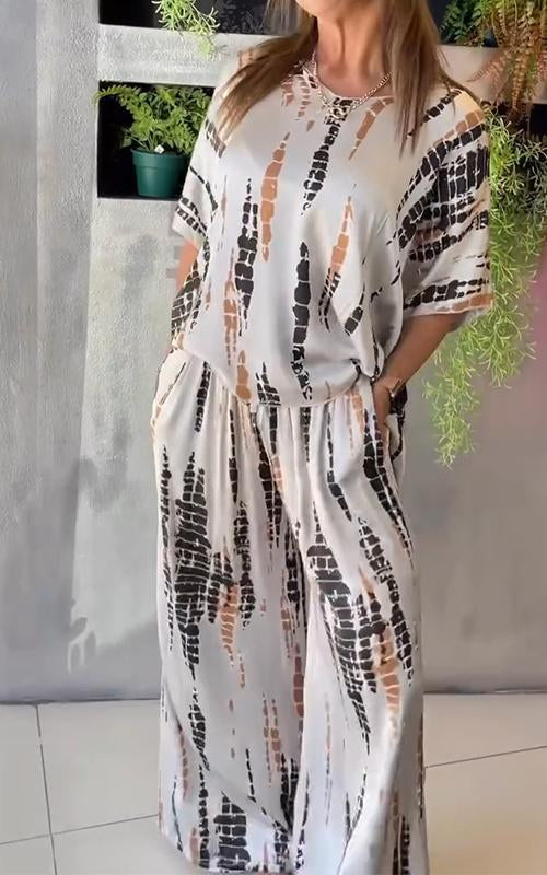 Marie - Casual Printed Set